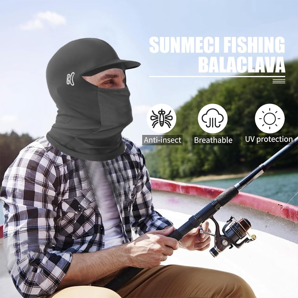 Optifit Balaclava with Visor Brim, Balaclava for Unisex, UV Protected Breathable Helmet Liner, Sweat Absorbing & Odour Free 4-Way Stretch, Sun & Dust Protection, Full Face Helmet Mask Optifit Balaclava with Visor Brim, Balaclava for Unisex, UV Protected Breathable Helmet Liner, Sweat Absorbing & Odour Free 4-Way Stretch, Sun & Dust Protection, Full Face Helmet Mask